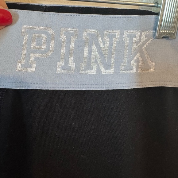 PINK Victoria's Secret Leggings with Logo Waistband  XSMALL   #U - Picture 2 of 6